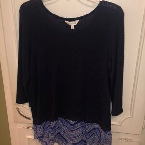 🛍️Blue sweater blouse